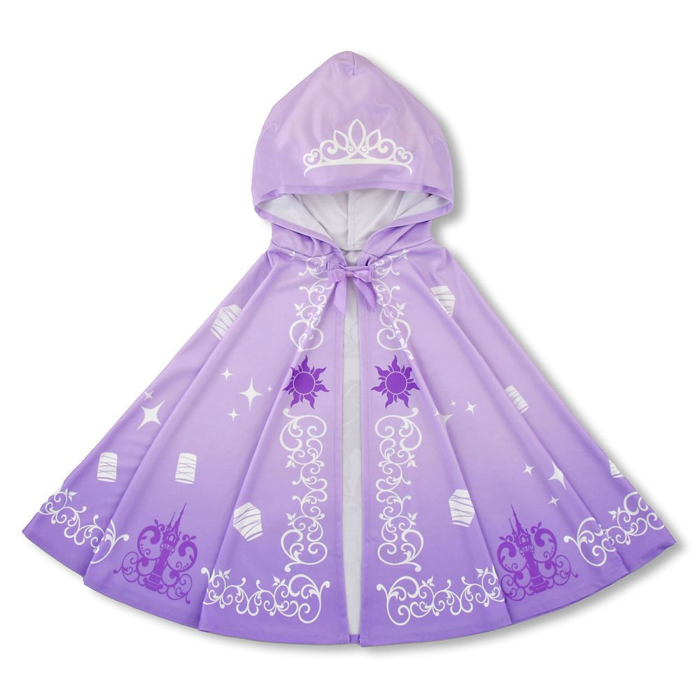 【キッズ用】ラプンツェル キッズ用ケープ UV Cut Cool パープル 100～130 Swim