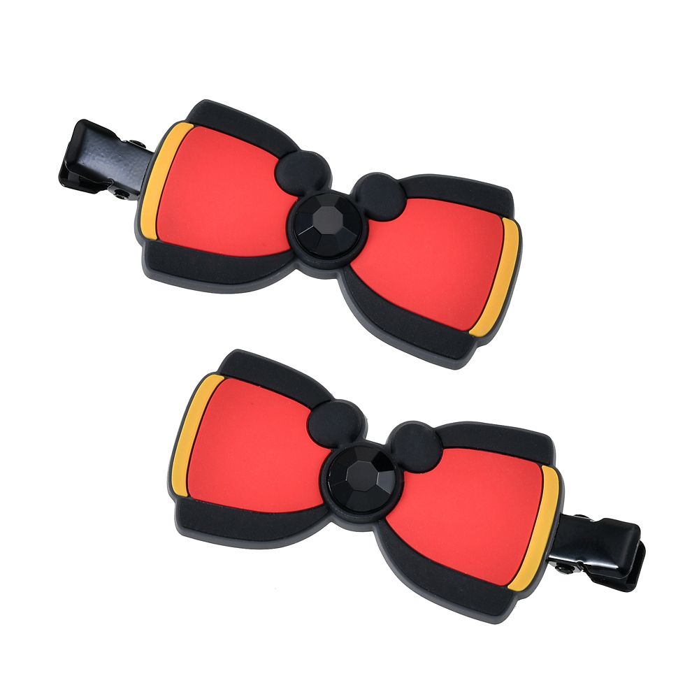 ミッキー ヘアクリップ セット ストーン リボン MAEGAMI Hair Zakka