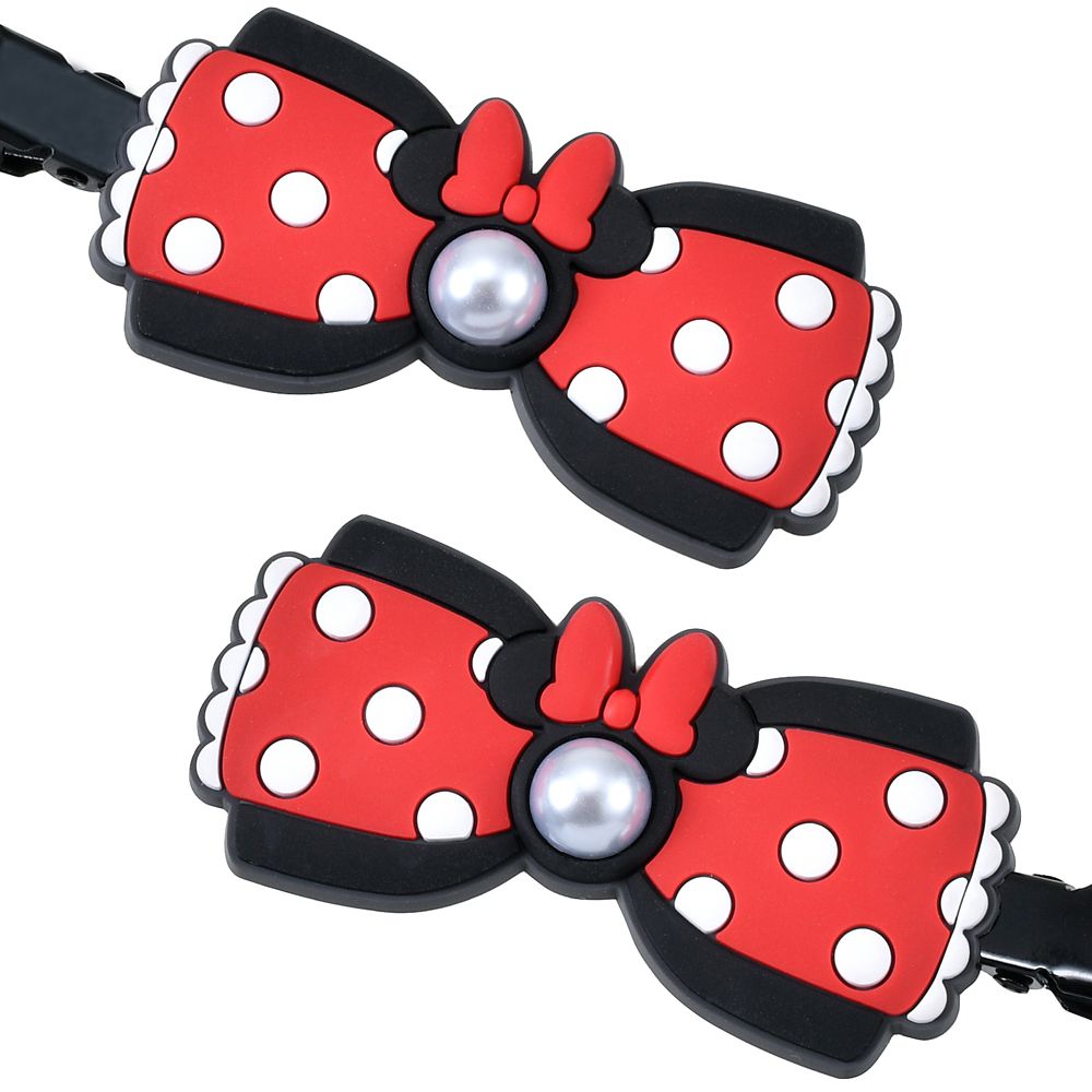 ミニー ヘアクリップ セット パール リボン MAEGAMI Hair Zakka