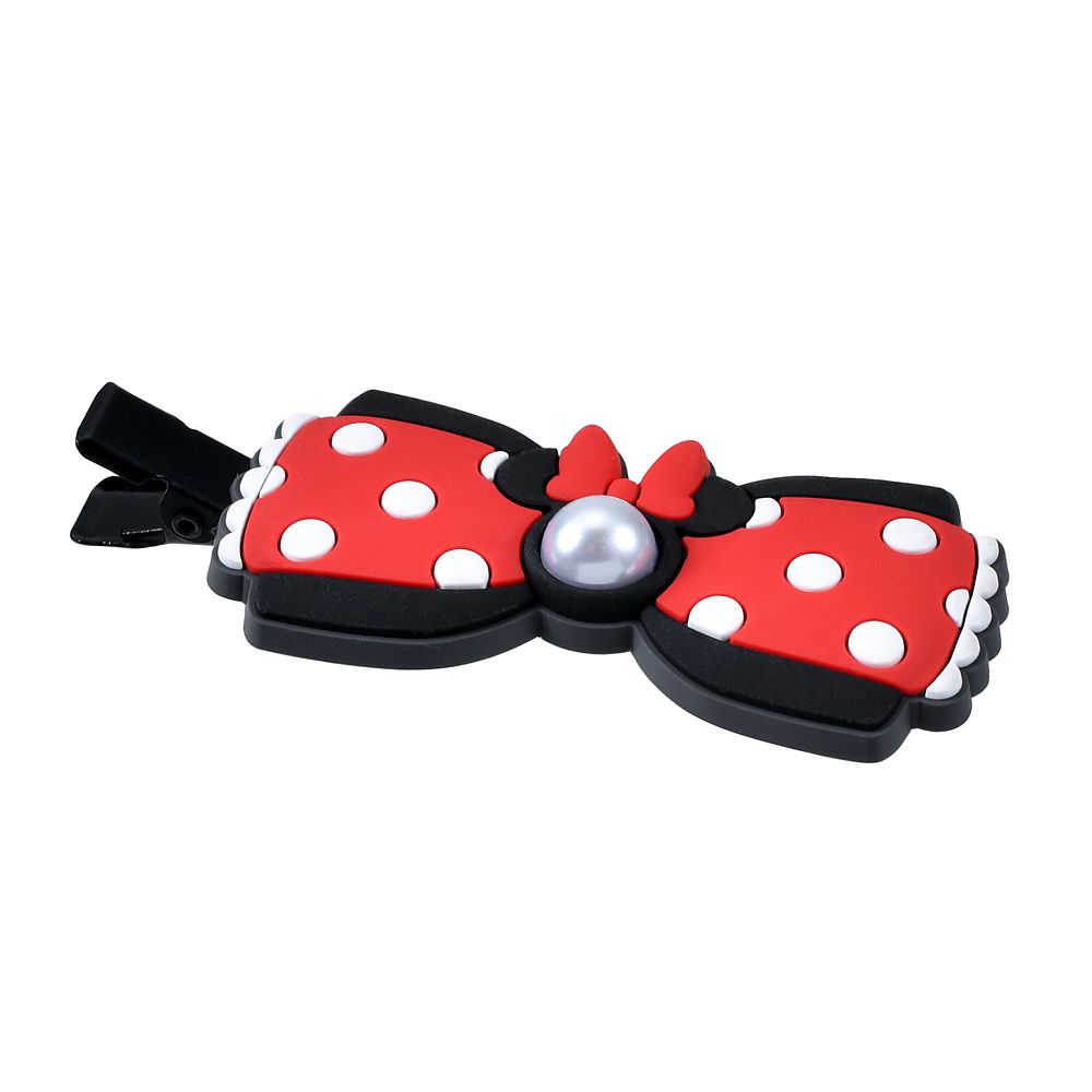 ミニー ヘアクリップ セット パール リボン MAEGAMI Hair Zakka