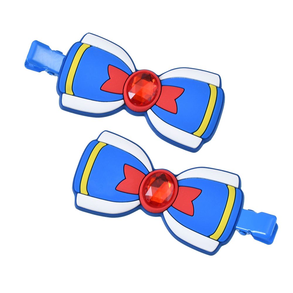 ドナルド ヘアクリップ セット カラークリップ ストーン リボン MAEGAMI Hair Zakka