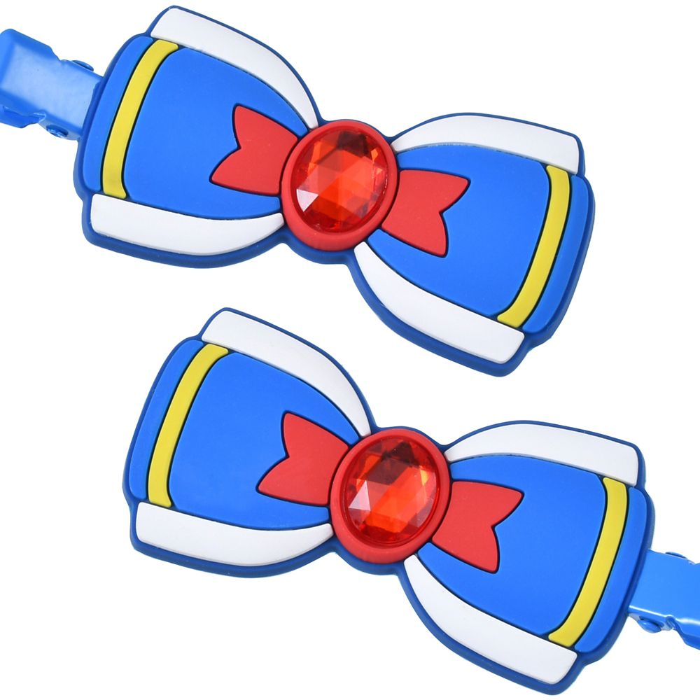 ドナルド ヘアクリップ セット カラークリップ ストーン リボン MAEGAMI Hair Zakka