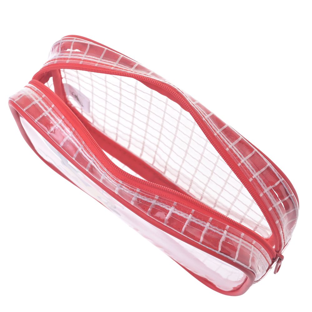 ミニー ポーチ クリア格子