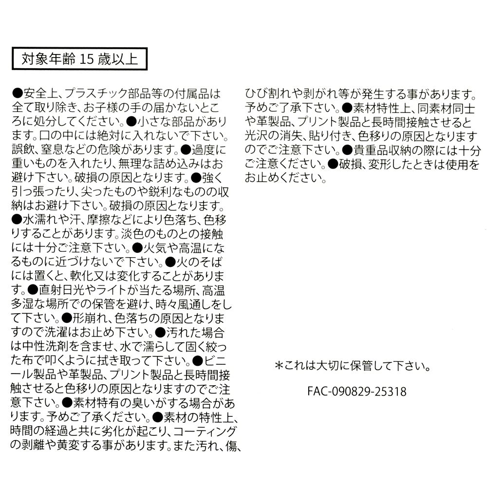 ミニー ポーチ フラット チェーンタイプ カード入り クリア格子