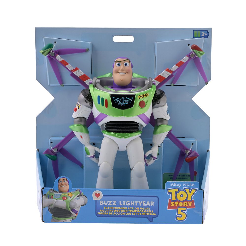 ハイテク版 バズ・ライトイヤー アクションフィギュア Transforming Action Figure TOY STORY 5