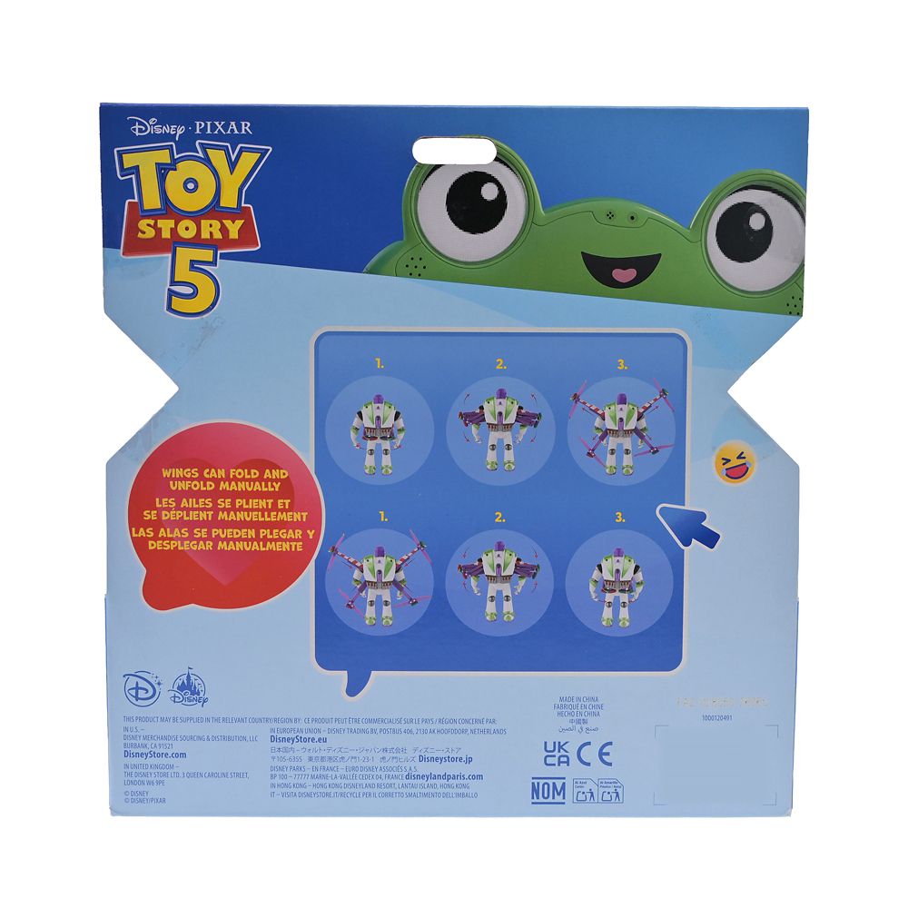 ハイテク版 バズ・ライトイヤー アクションフィギュア Transforming Action Figure TOY STORY 5