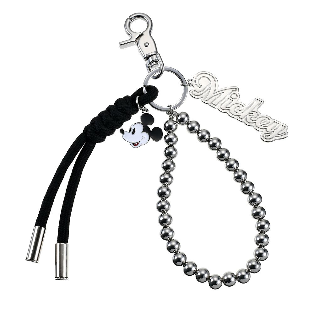 ミッキー バッグチャーム ネームロゴ OTONA CHARM