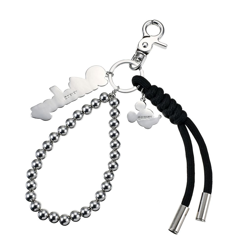 ミッキー バッグチャーム ネームロゴ OTONA CHARM