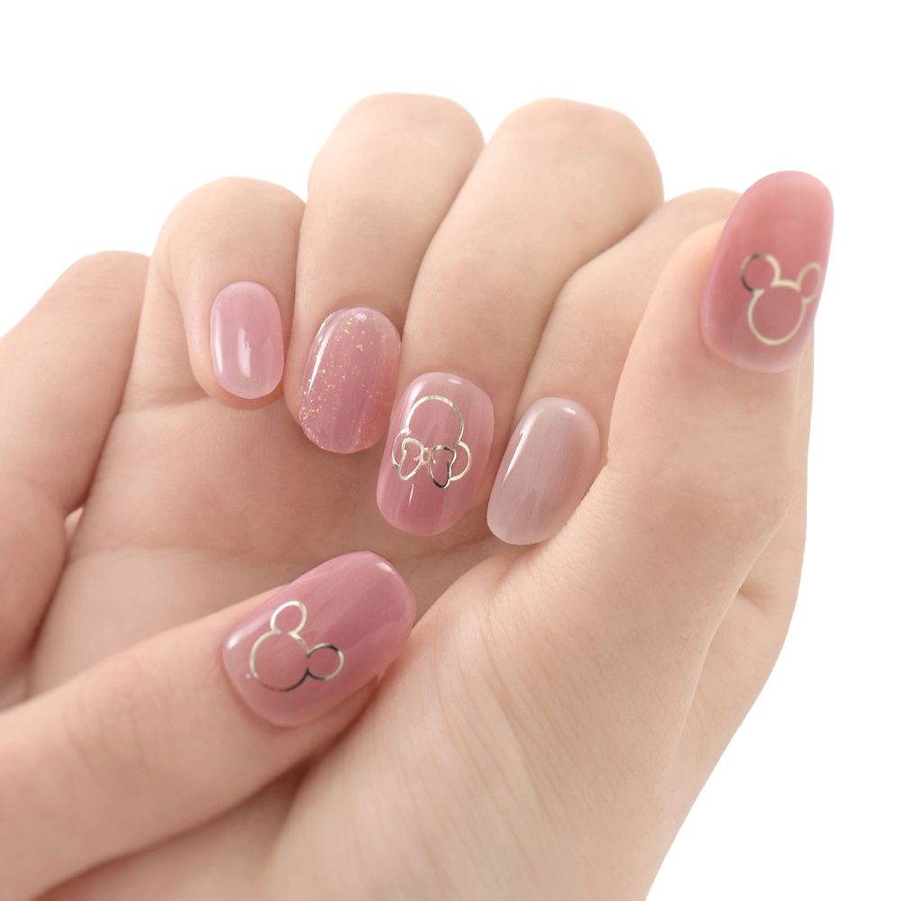 【ohora】ミッキー＆ミニー ネイルシール セミキュアジェルネイル ND-031-JC