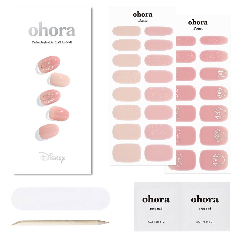 【ohora】ミッキー＆ミニー ネイルシール セミキュアジェルネイル ND-031-JC
