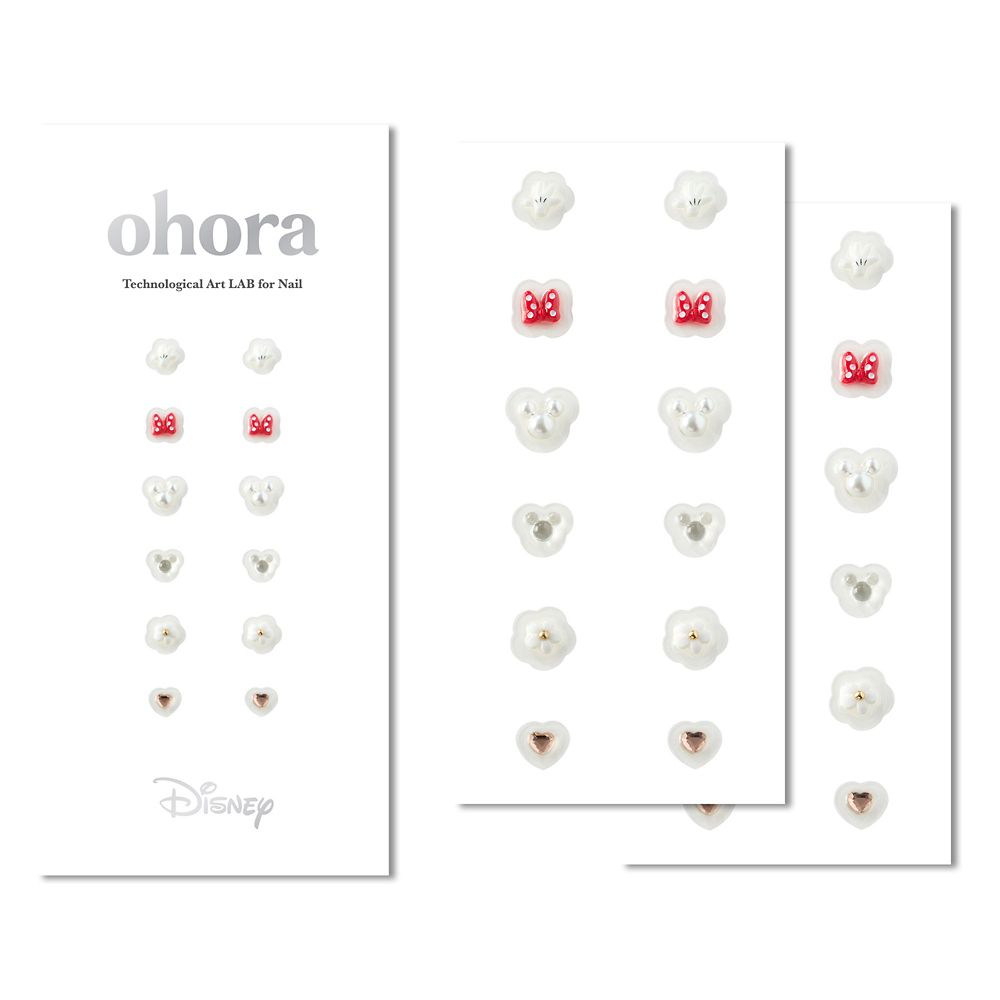 【ohora】ミッキー＆ミニー ネイルシール カスタムパーツ CP-021
