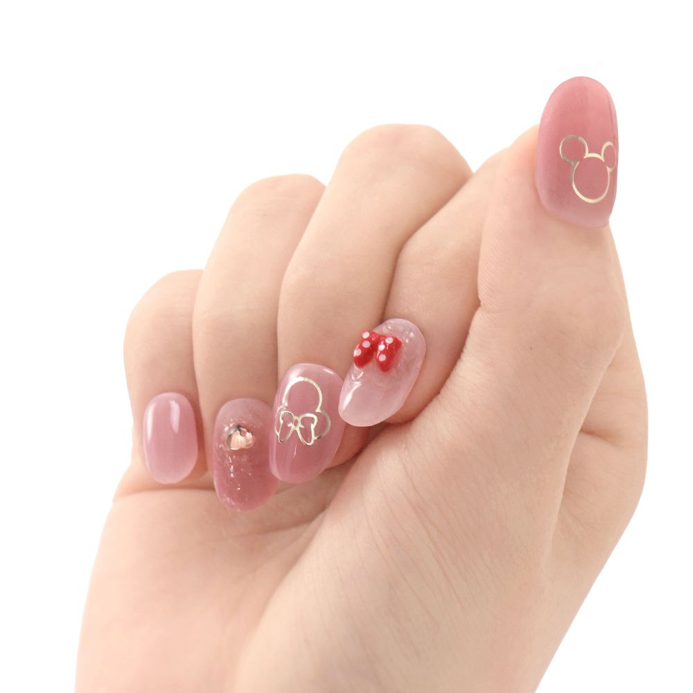 【ohora】ミッキー＆ミニー ネイルシール カスタムパーツ CP-021