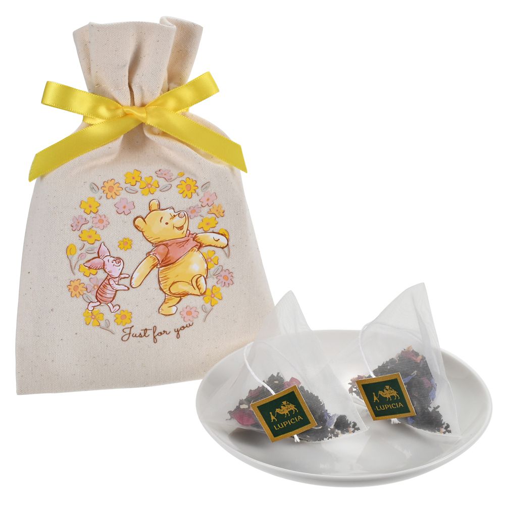 【LUPICIA】プーさん＆ピグレット フレーバードティー 巾着入り Gift