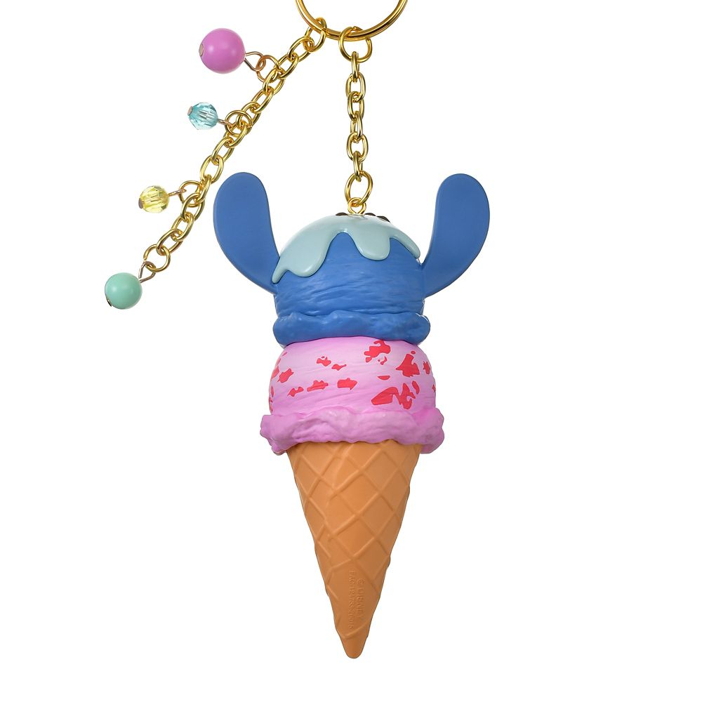 スティッチ キーホルダー・キーチェーン ダブルアイスクリーム Key chain Fes