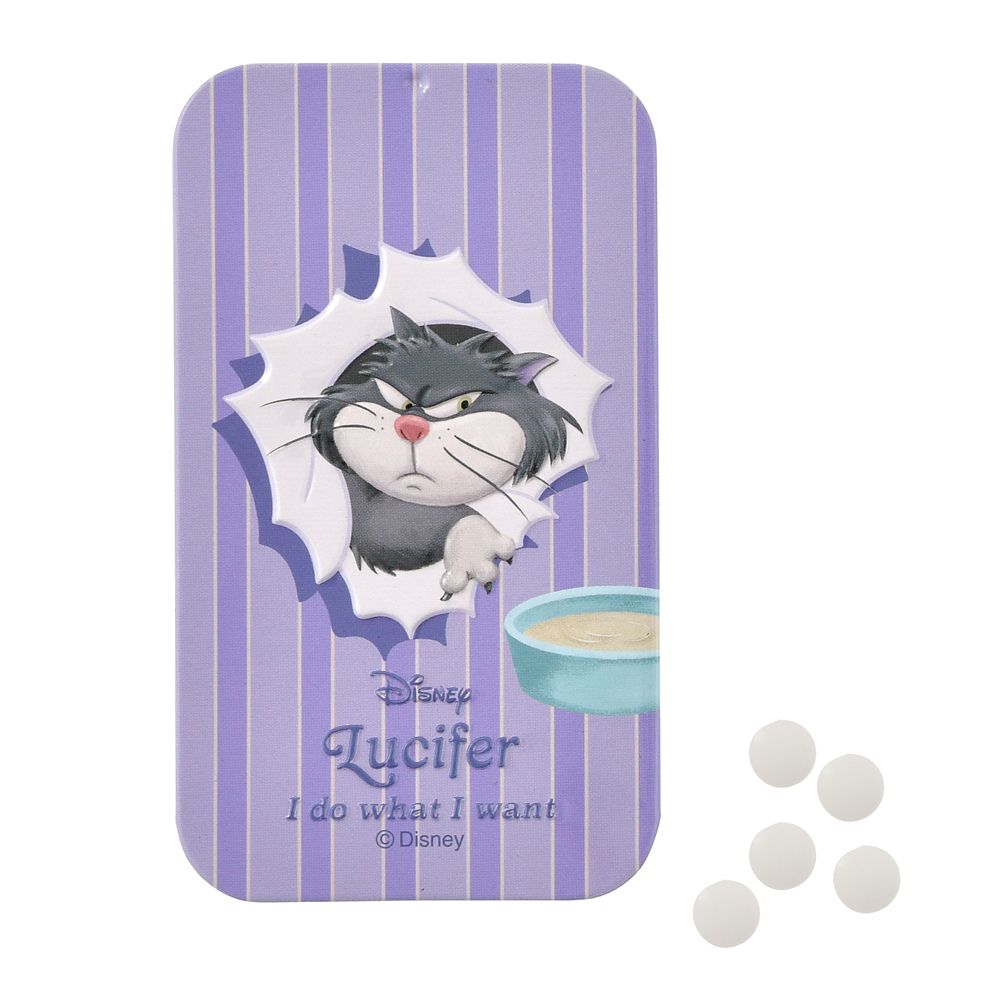 ルシファー タブレット ケース入り スライド式 エンボス Disney Mint Flavor