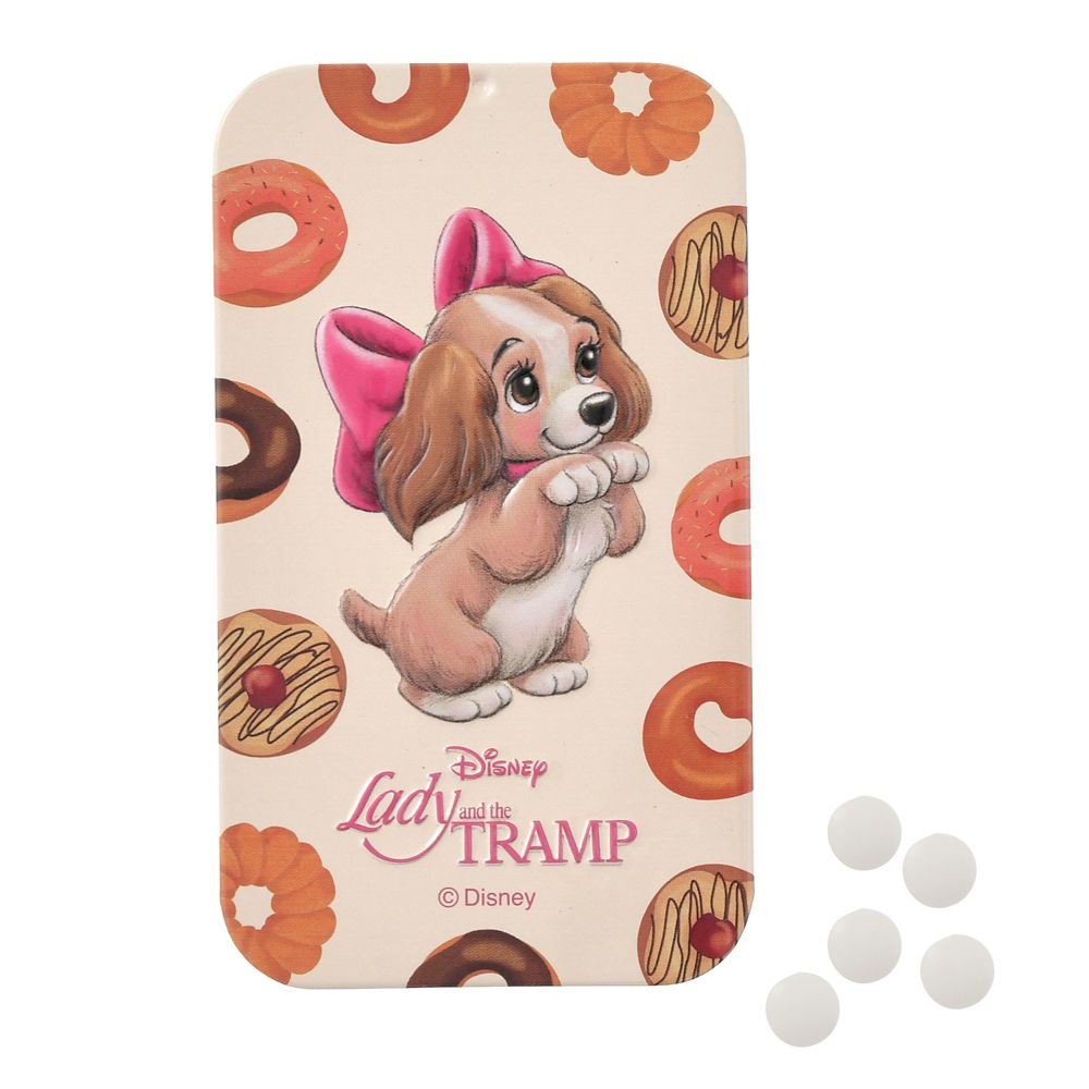 レディ タブレット ケース入り スライド式 エンボス Disney Mint Flavor