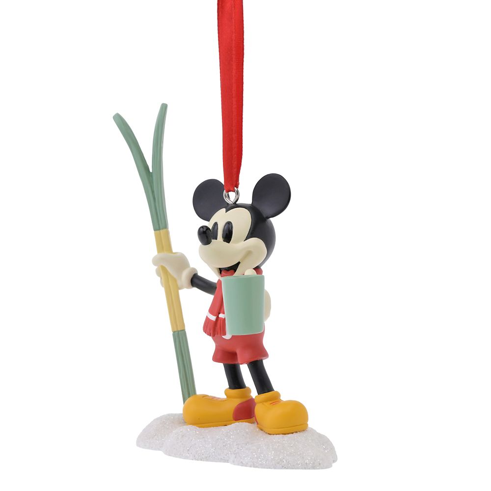 ミッキー オーナメント スキー Disney Christmas Ornament