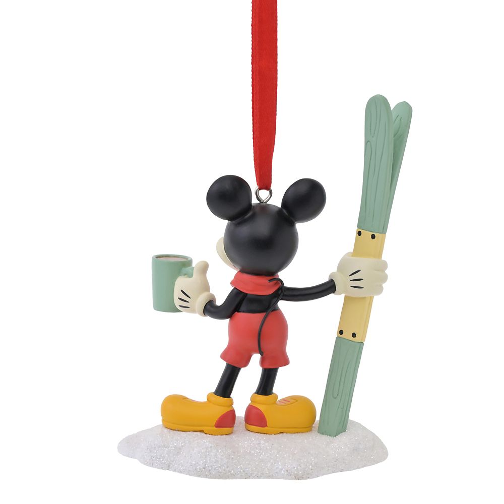 ミッキー オーナメント スキー Disney Christmas Ornament