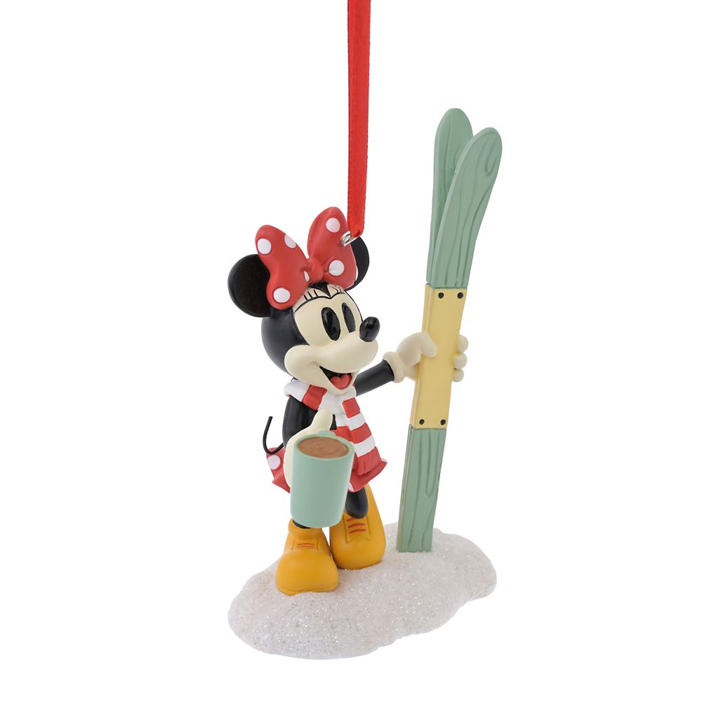 ミニー オーナメント スキー Disney Christmas Ornament