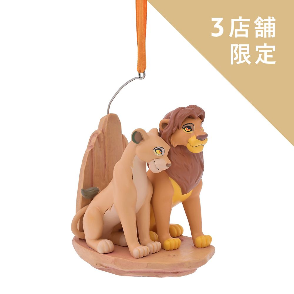 シンバ＆ナラ オーナメント Disney Christmas Ornament
