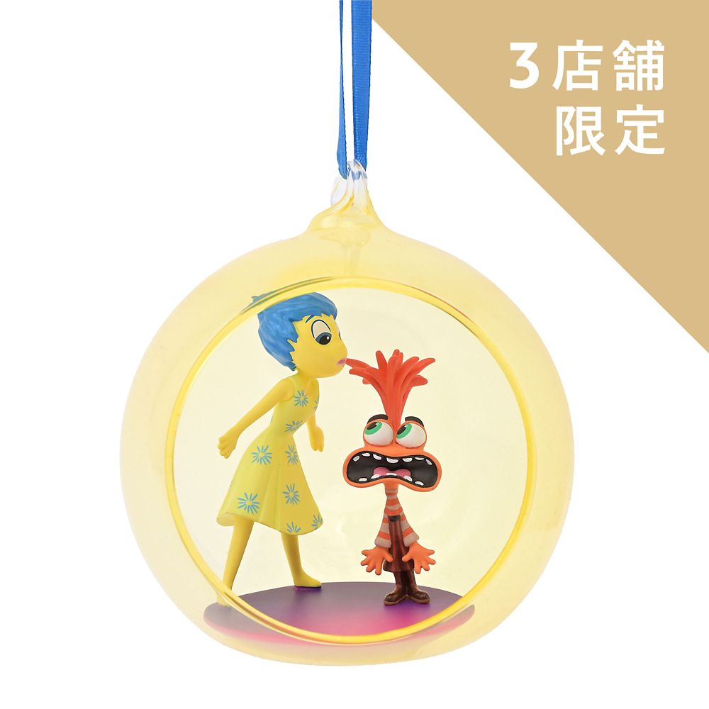 ヨロコビ＆シンパイ オーナメント Disney Christmas Ornament