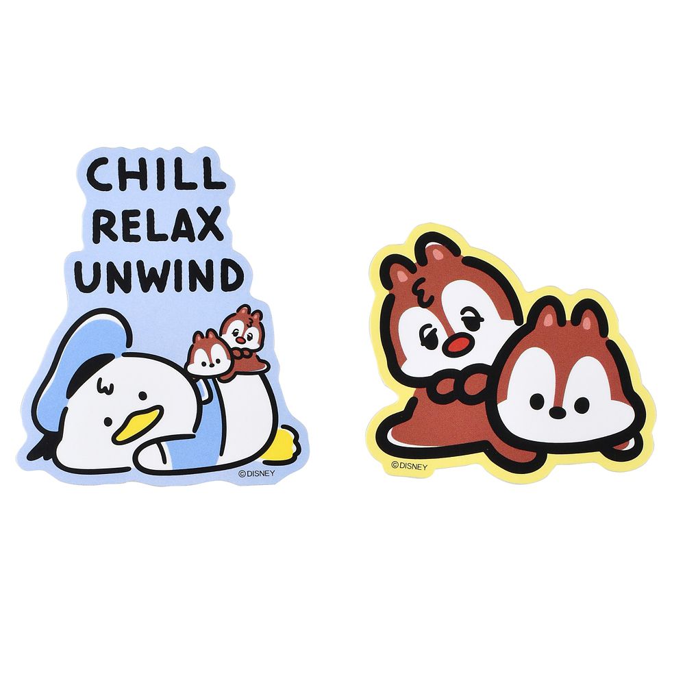 ドナルド、チップ＆デール シール・ステッカー ダイカット Sticker Collection DONALD BIRTHDAY 2026