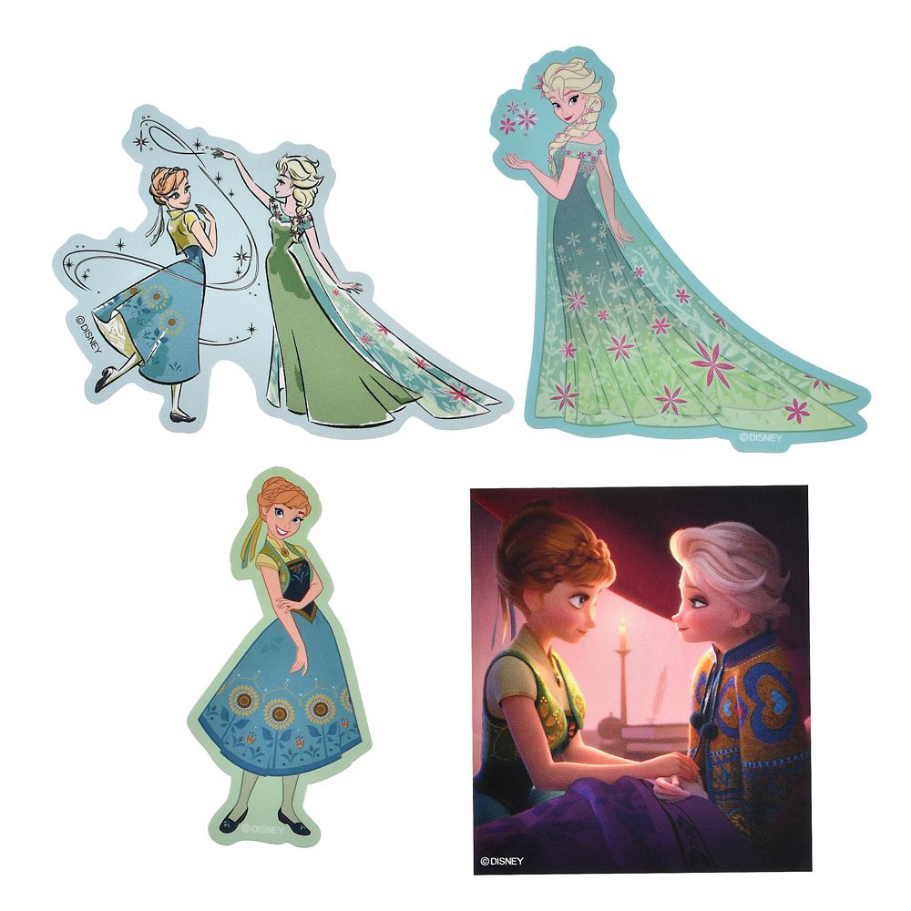 アナ＆エルサ シール・ステッカー Sticker Collection FROZEN FEVER