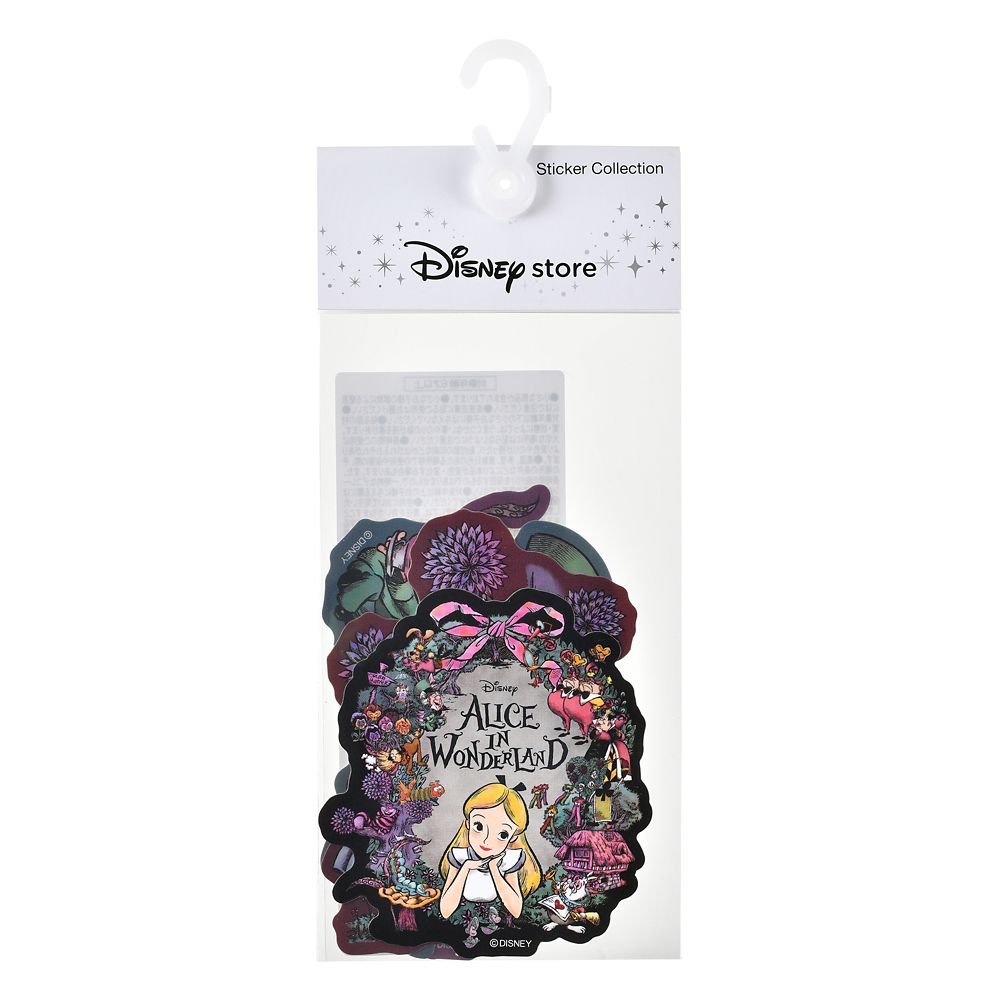 ふしぎの国のアリス シール・ステッカー ダイカット Sticker Collection DISNEY ALICE IN WONDERLAND 75TH ANNIVERSARY
