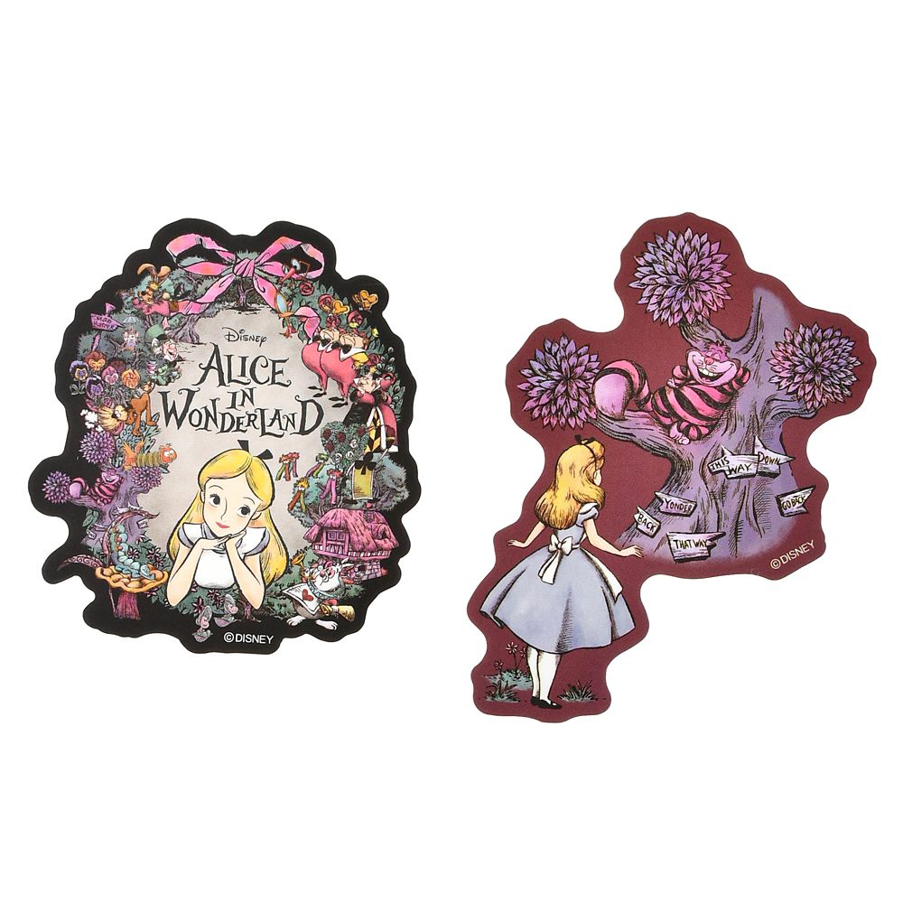 ふしぎの国のアリス シール・ステッカー ダイカット Sticker Collection DISNEY ALICE IN WONDERLAND 75TH ANNIVERSARY