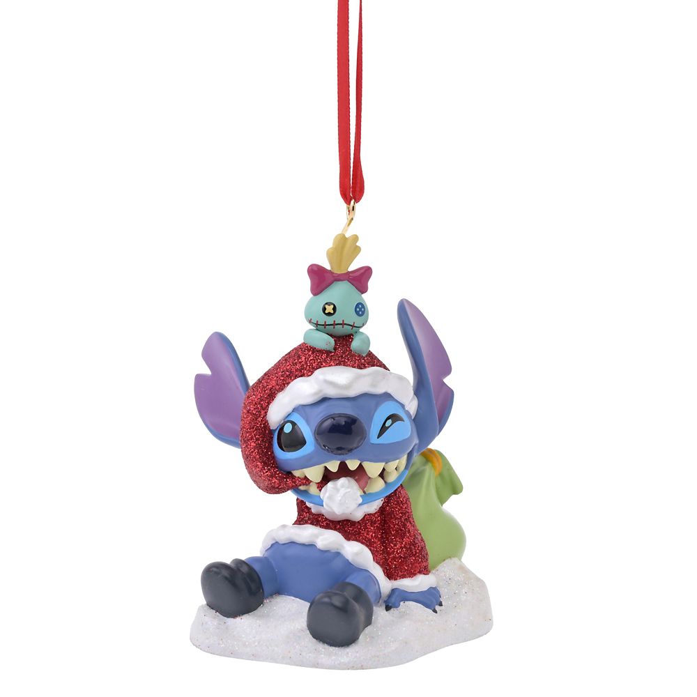 スティッチ＆スクランプ オーナメント クリスマス Disney Christmas Ornament
