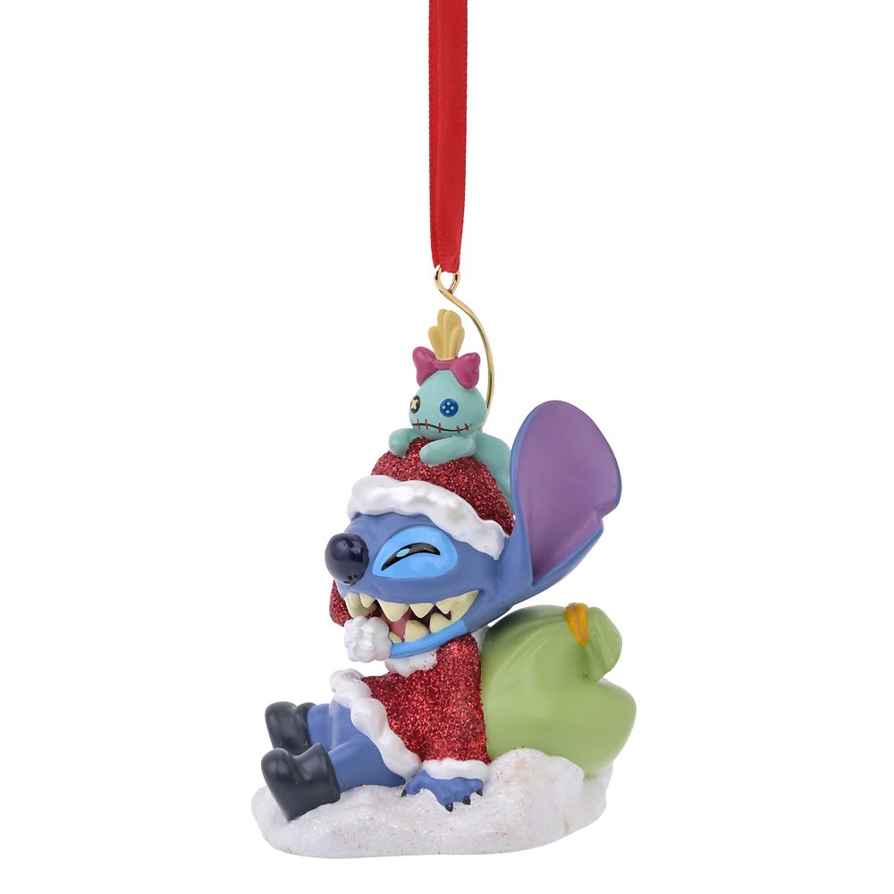 スティッチ＆スクランプ オーナメント クリスマス Disney Christmas Ornament