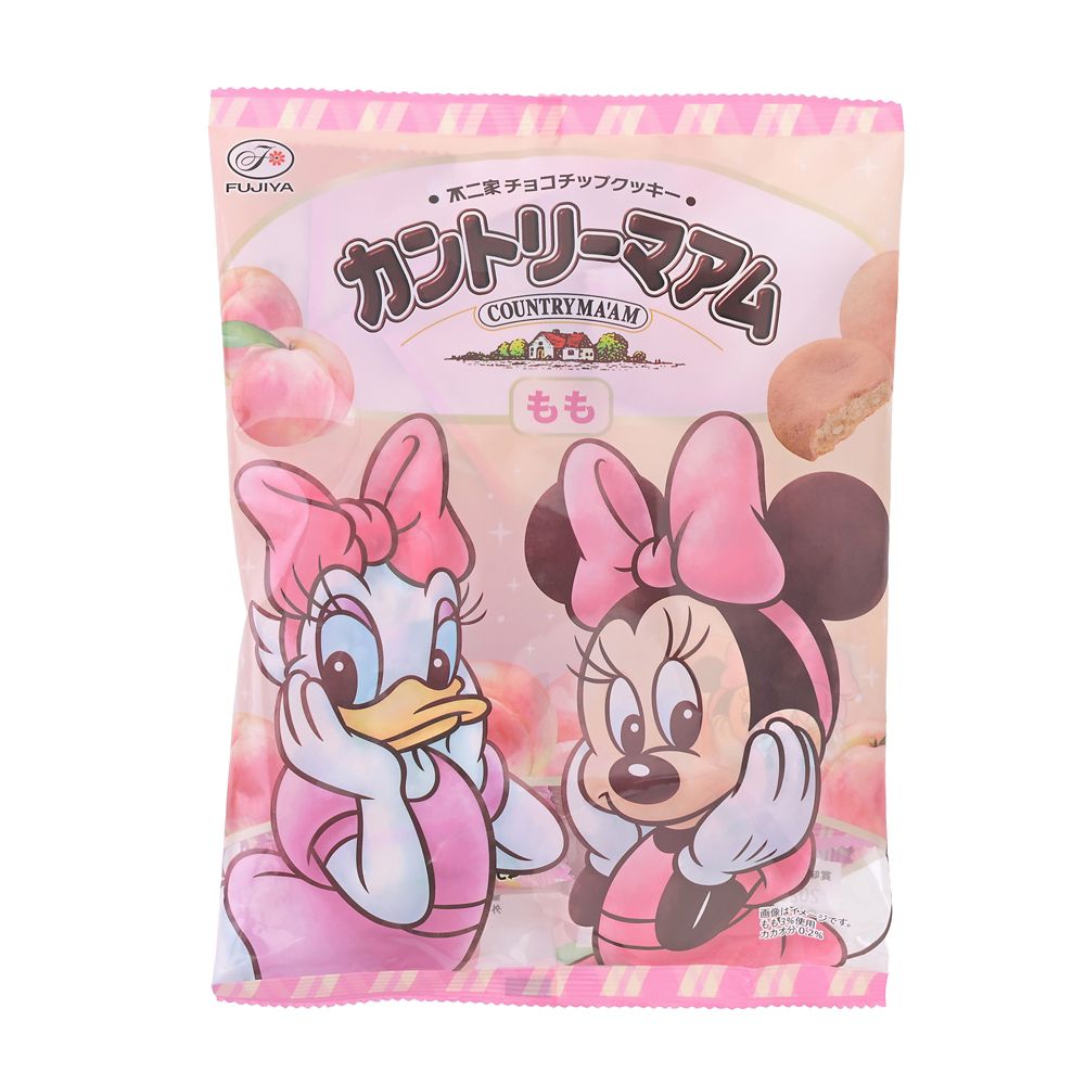 【不二家】カントリーマアム ミニー＆デイジー チョコチップクッキー もも