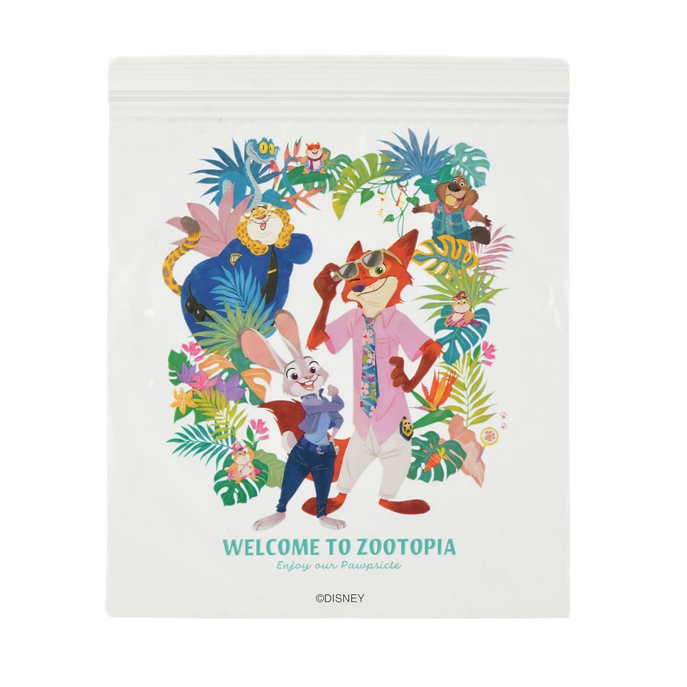 ズートピア2 ジッパーバッグ TROPICAL ZOOTOPIA