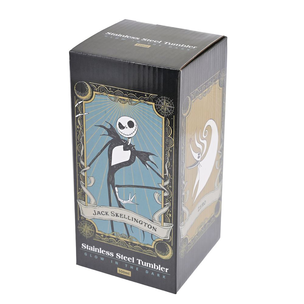 ジャック・スケリントン、サリー、ゼロ タンブラー ステンレス 蓄光 TIM BURTON'S THE NIGHTMARE BEFORE CHRISTMAS
