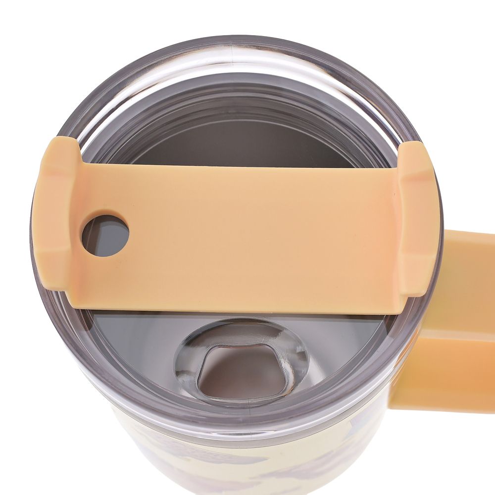 プーさん、ピグレット、ティガー タンブラー ステンレス ストロー付き ホリデー Drinkware