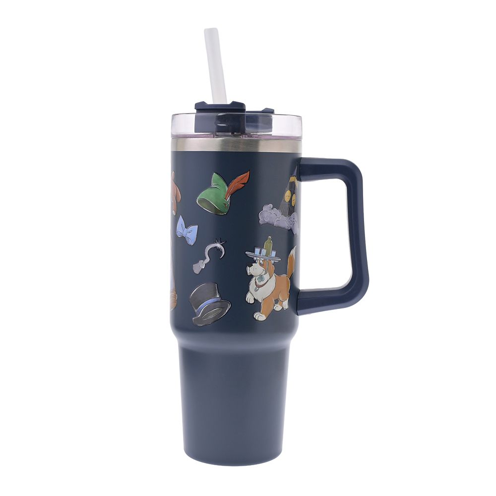 ピーター・パン タンブラー ステンレス ストロー付き ホリデー Drinkware