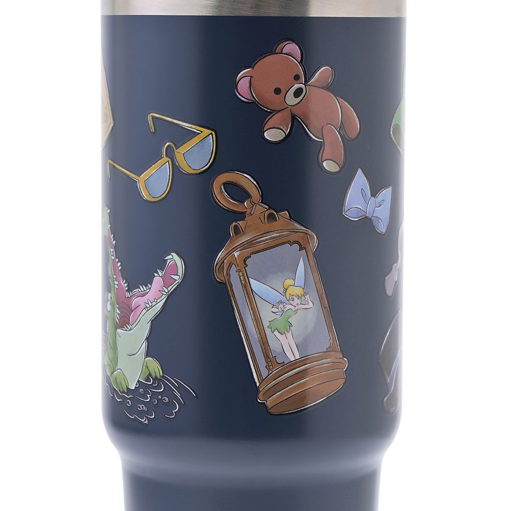 ピーター・パン タンブラー ステンレス ストロー付き ホリデー Drinkware