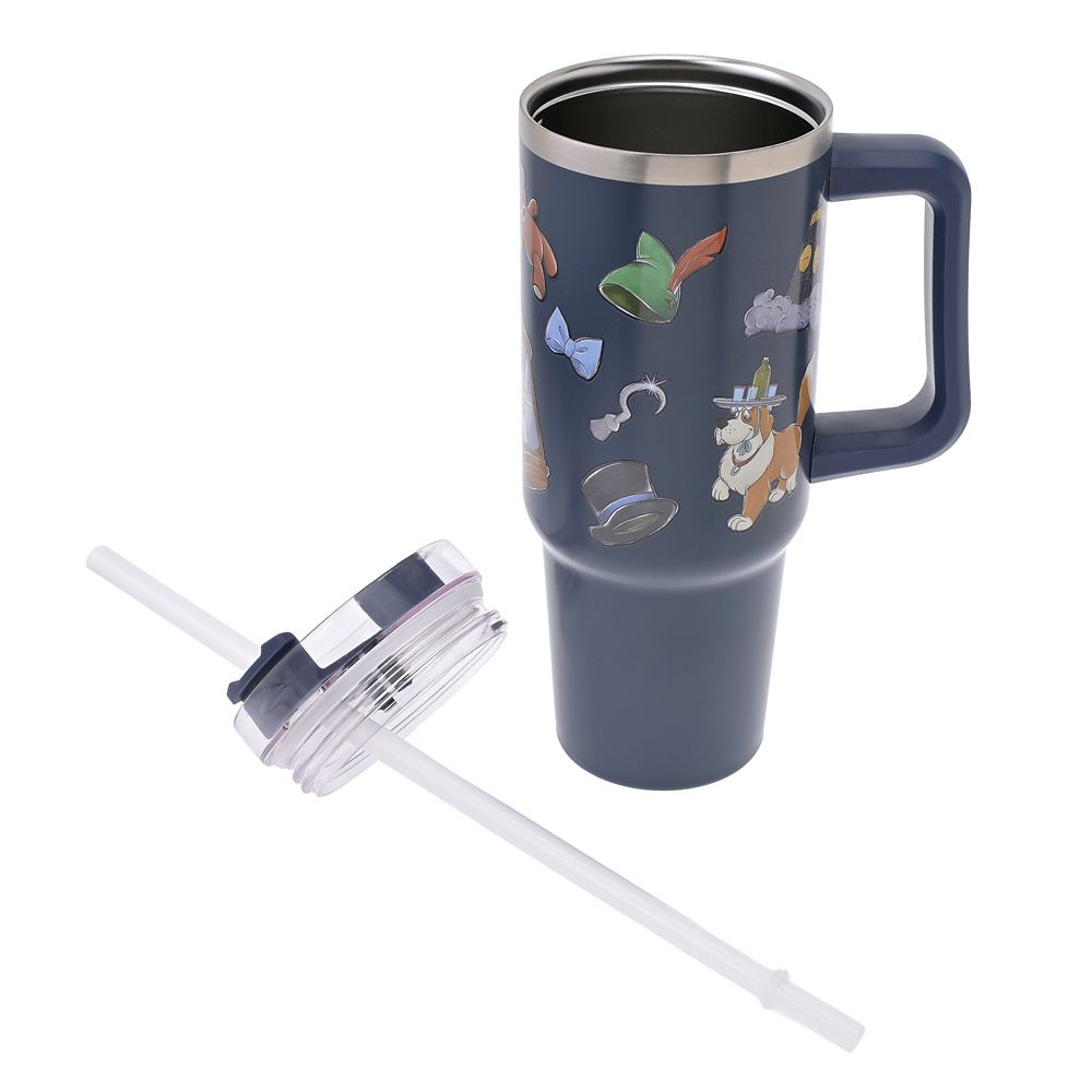 ピーター・パン タンブラー ステンレス ストロー付き ホリデー Drinkware