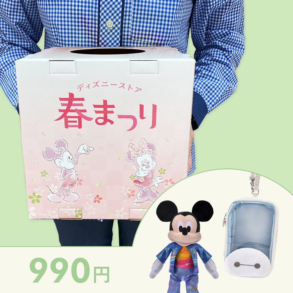 ディズニーストア春まつりくじ 990円