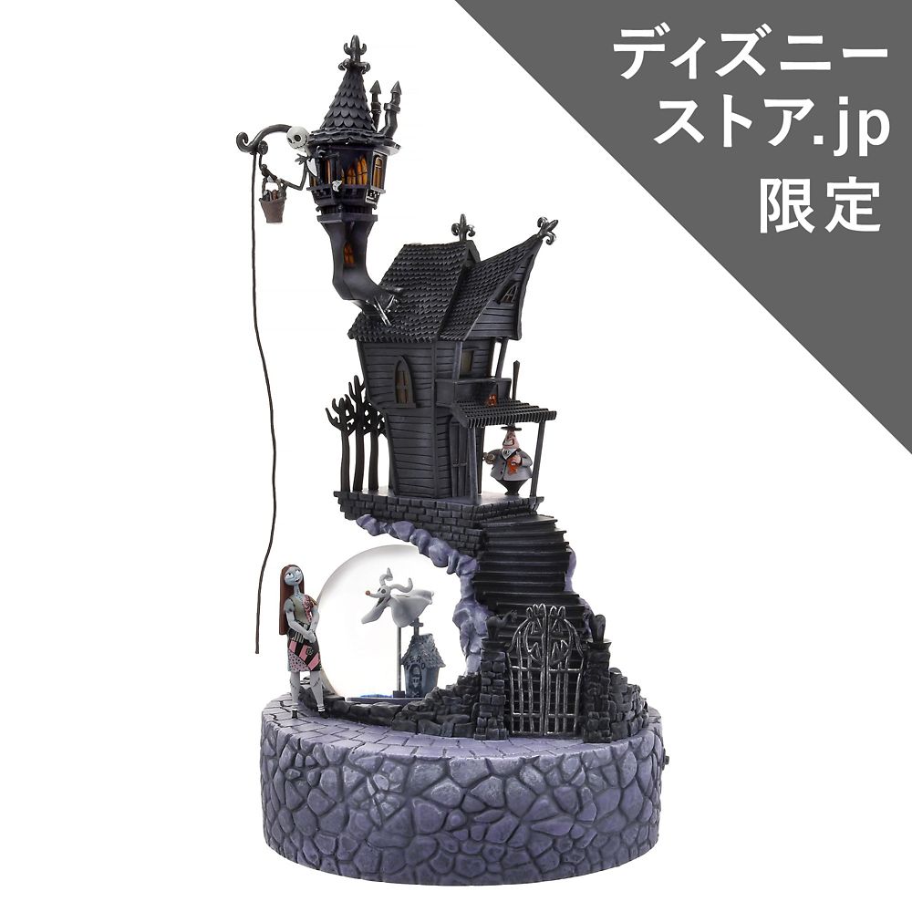 【再入荷】ティム・バートン ナイトメア・ビフォア・クリスマス スノードーム ライトアップ TIM BURTON'S THE NIGHTMARE BEFORE CHRISTMAS