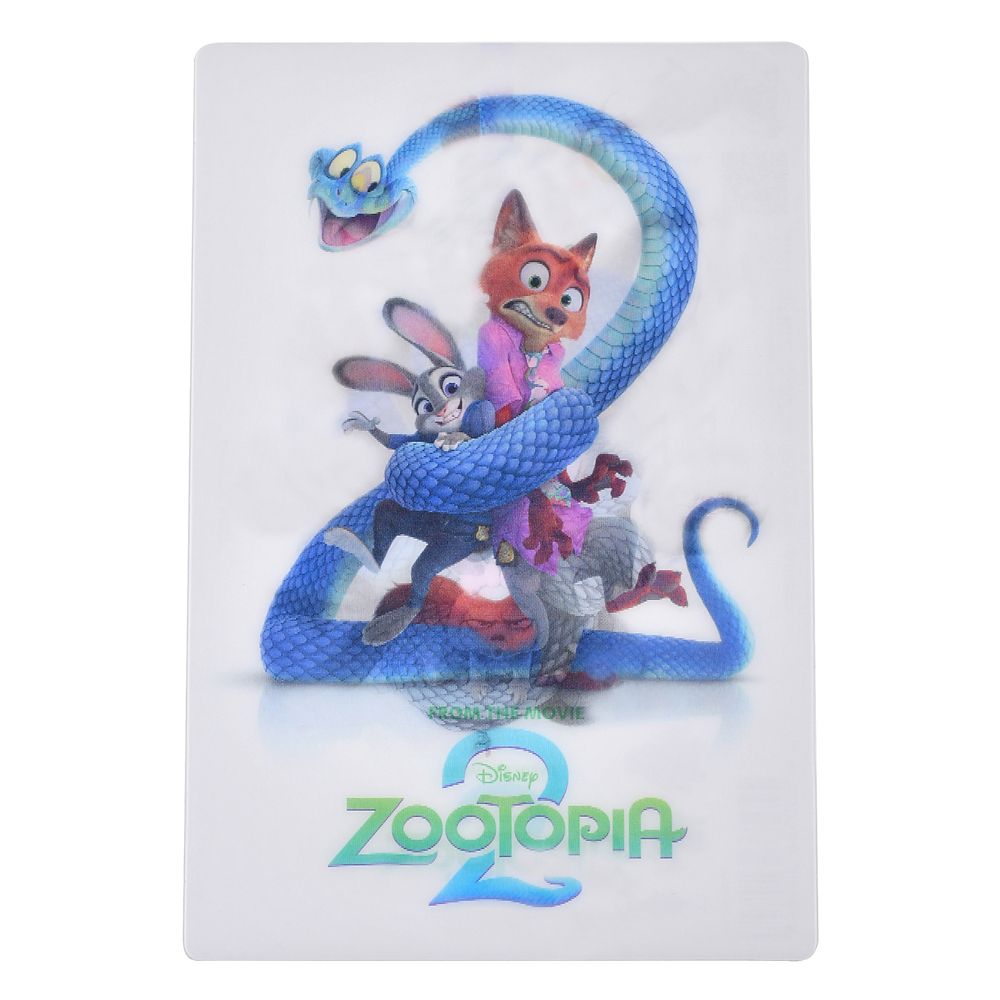 ズートピア2 ポストカード ポスター 2 Lenticular