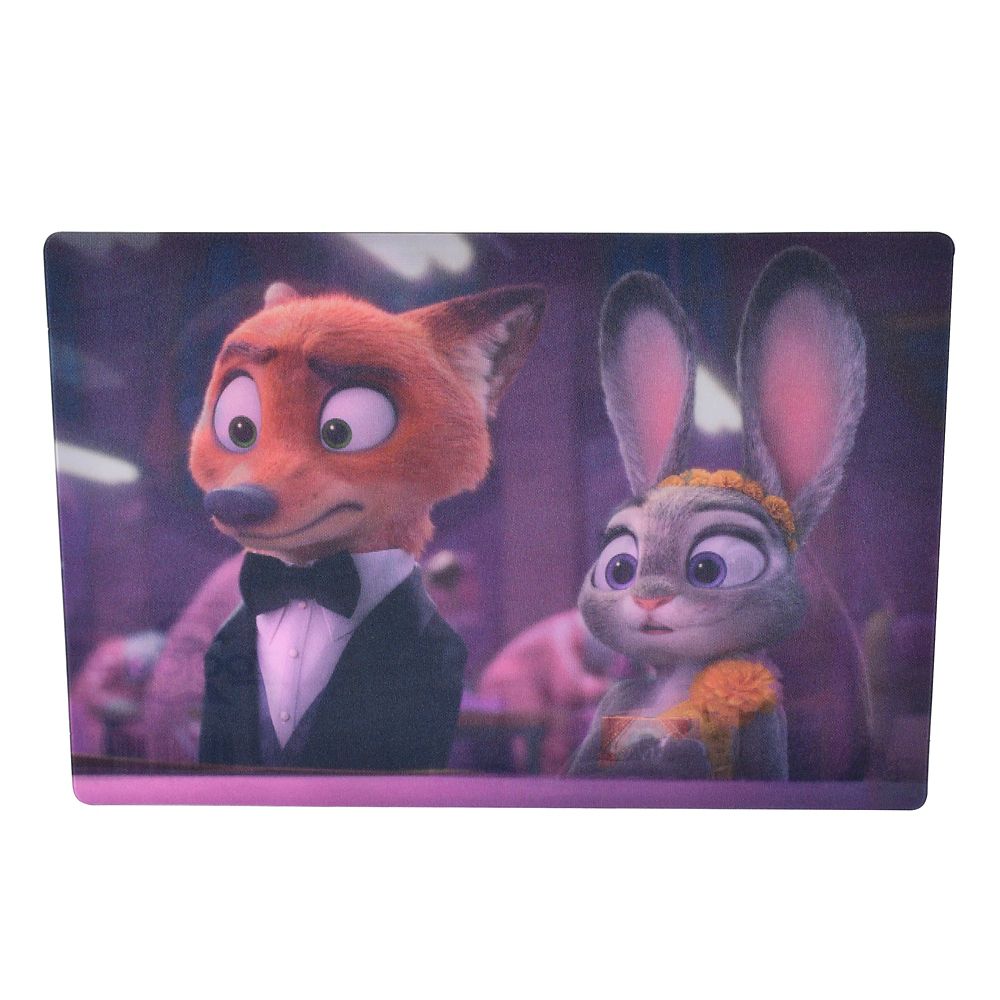 ジュディ・ホップス＆ニック・ワイルド ポストカード ズーテニアル・ガラ ズートピア2 Lenticular