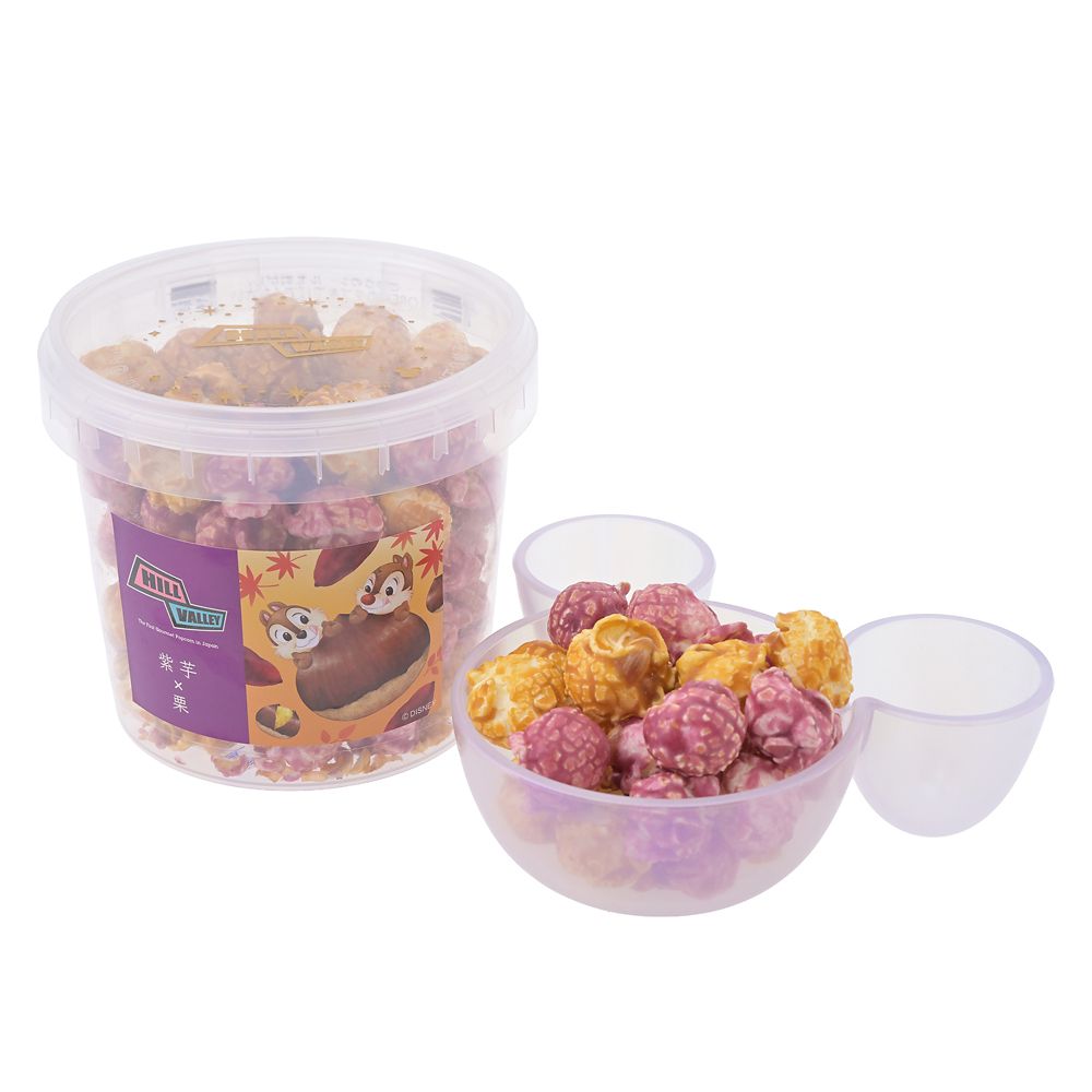 【HillValley】チップ＆デール ポップコーン 紫芋&times;栗 SWEET POTATO FLAVOR