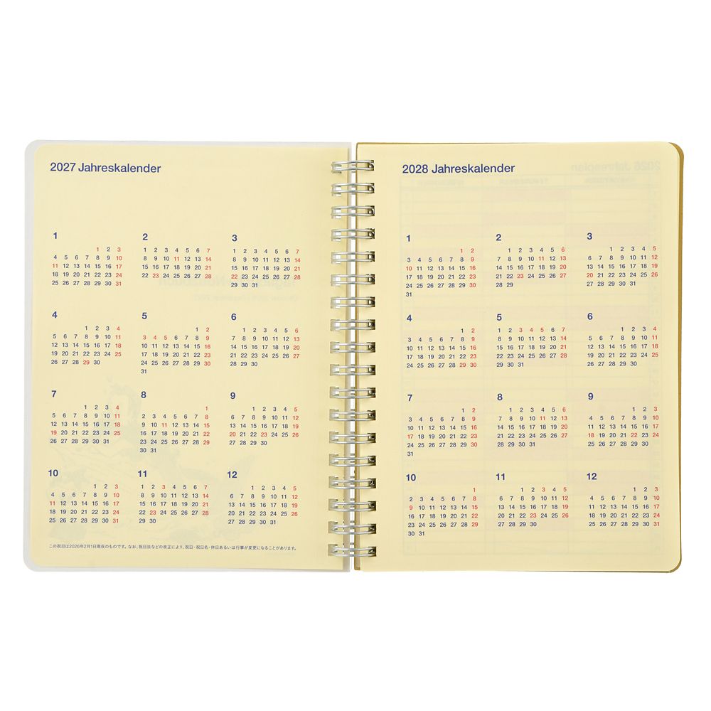 【デルフォニックス】リトル・マーメイド Rollbahn Diary L 手帳・スケジュール帳 CALENDAR ＆ ORGANIZER 2027