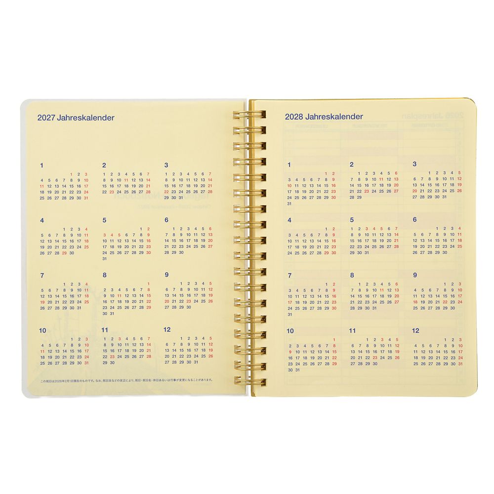 【デルフォニックス】ティム・バートン ナイトメアー・ビフォア・クリスマス Rollbahn Diary L 手帳・スケジュール帳 CALENDAR ＆ ORGANIZER 2027