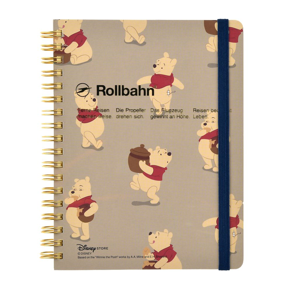 【デルフォニックス】プー＆フレンズ Rollbahn Diary L 手帳・スケジュール帳 CALENDAR ＆ ORGANIZER 2027