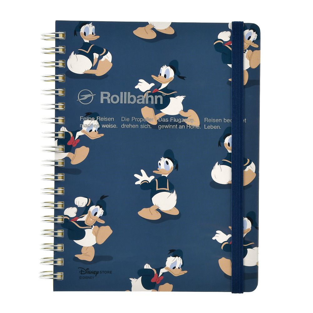 【デルフォニックス】ドナルド＆フレンズ Rollbahn Diary L 手帳・スケジュール帳 CALENDAR ＆ ORGANIZER 2027