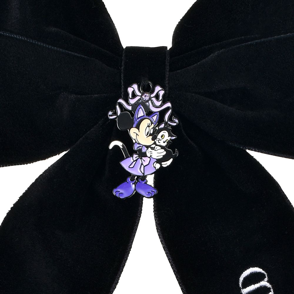 ミニー＆フィガロ ヘアクリップ リボン CAT MINNIE AND FIGARO