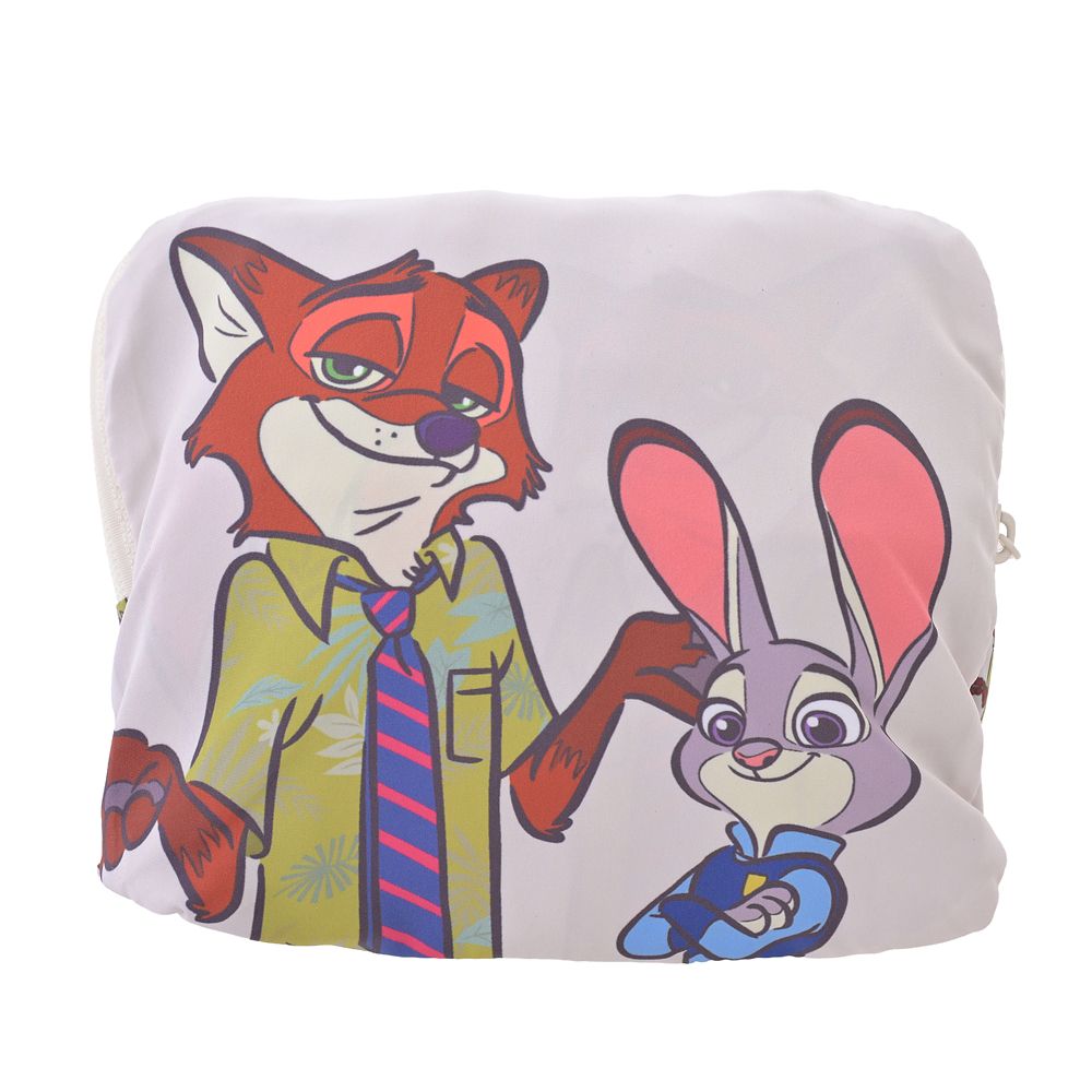 ジュディ・ホップス、ニック・ワイルド、クロウハウザー トートバッグ 折りたたみ式 2WAY ポケッタブル ZOOTOPIA TRAVEL