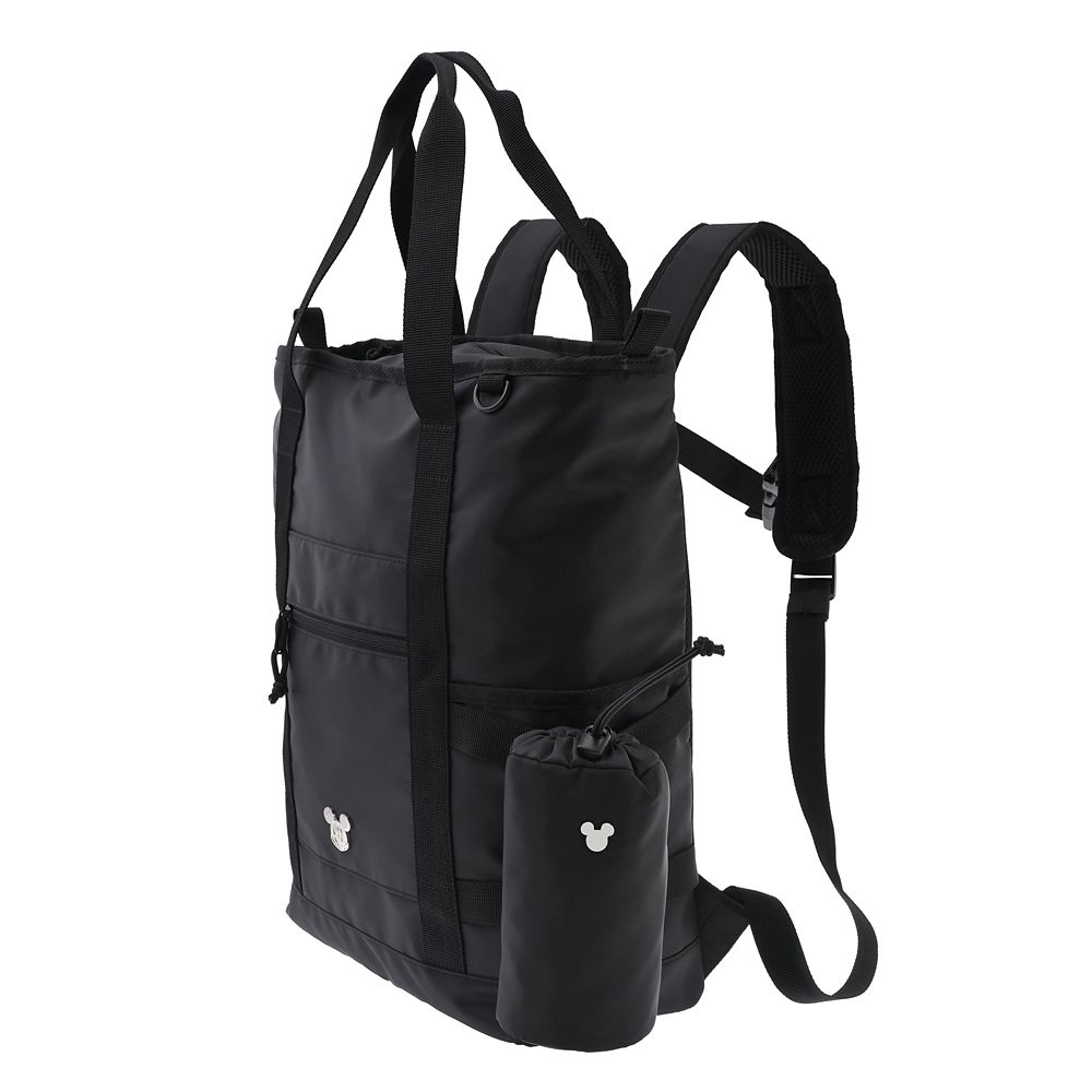 ミッキー リュックサック・バックパック 2WAY ボトルカバー付き フェイス パーツ Casual Bag